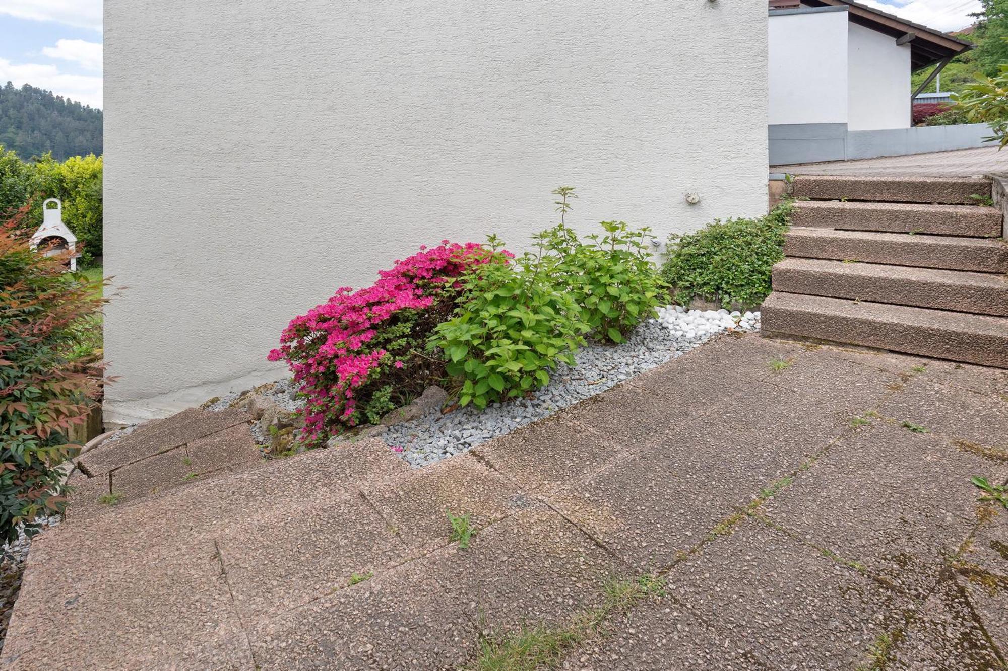 Schlossblickwohnung Schiel Gernsbach Eksteriør bilde