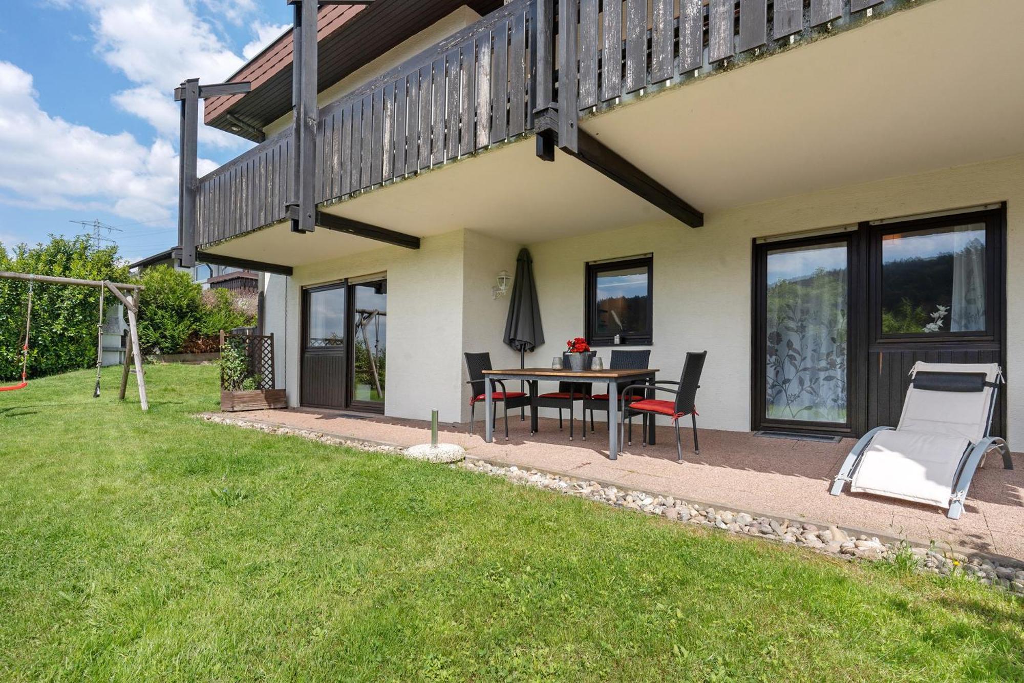 Schlossblickwohnung Schiel Gernsbach Eksteriør bilde