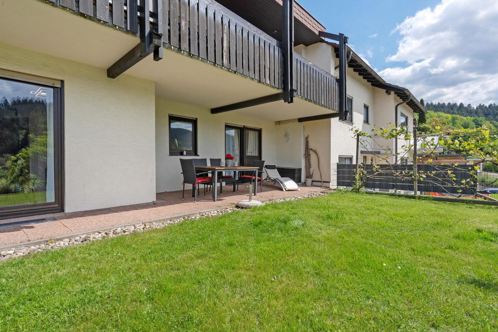 Schlossblickwohnung Schiel Gernsbach Eksteriør bilde